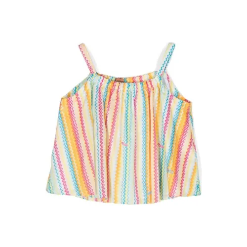 MISSONI Топ на бретелях Детский Многоцветный