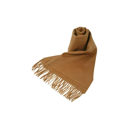 JOHNSTONS OF ELGIN Кашемир Вязаные Шарфы Унисекс CAMEL