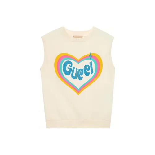 GUCCI Майка SS22 Айвори Белый Детский