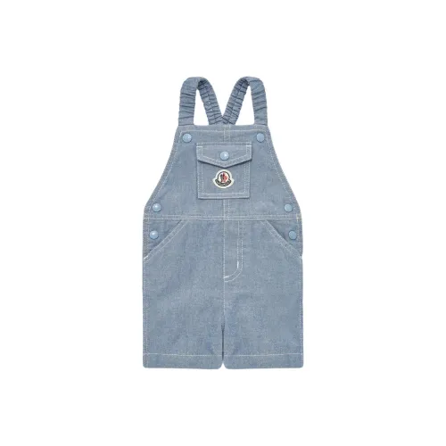 Комбинезоны Moncler для младенцев и малышей синий деним