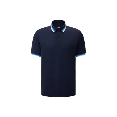 BOGNER Поло Мужское Морской Синий