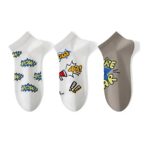 PRIMEET Низкие носки для мужчин упаковка из 3 пар