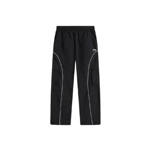LINING YOUNG Sports Life Collection Черные KIDS Карго Брюки