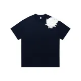 Синий - Тисненый - Вышивка