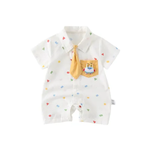 XiaoJinBu Комбинезон Белый Infant и Toddler