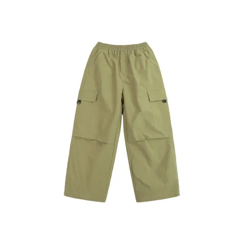 Pure And Good Повседневные брюки Армейский зеленый Подростки