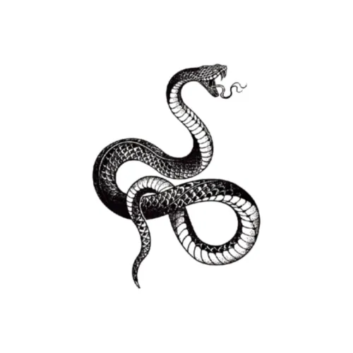 ZAIBIAN Змея Травяной Западный Индивидуальный Водонепроницаемый Длинный Татуировка Наклейка Долговечная