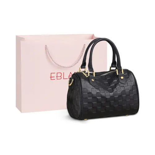 EBLAN Сумка из коровьей кожи сумка через плечо сумка на плечо обычная женская черная