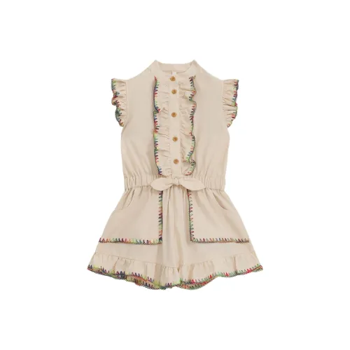 Zimmermann Комбинезон SS25 Бежевый Детский