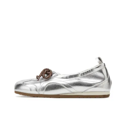 BalletCat Повседневный Женские Серебристый