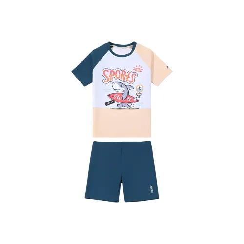 XTEP Детский купальник морской синий для малышей