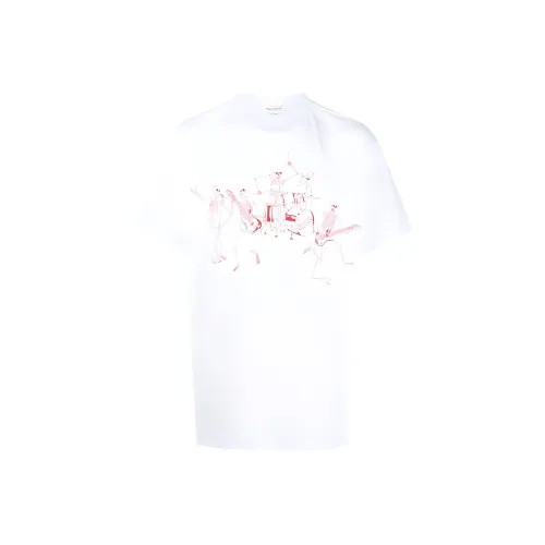 Alexander McQueen Рубашка Мужская Белая