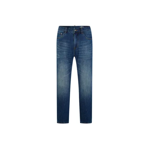 Cavalli Class Blue Men's Jeans Кэвали Класс Синий Мужские Джинсы