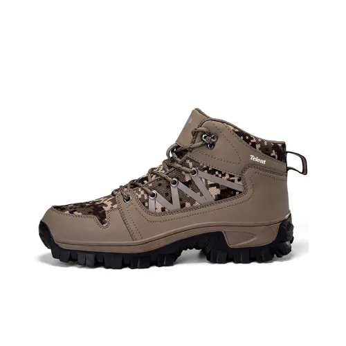 TELENT Альпинистские и туристические ботинки High Top Khaki Мужские