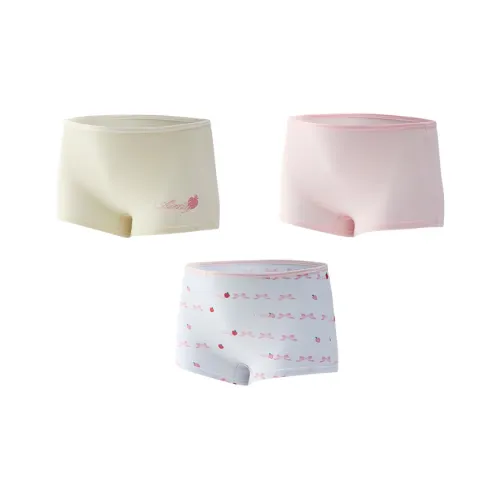 Antakids Нижнее белье 3 шт Желтый Розовый Белый для детей 3-7 лет