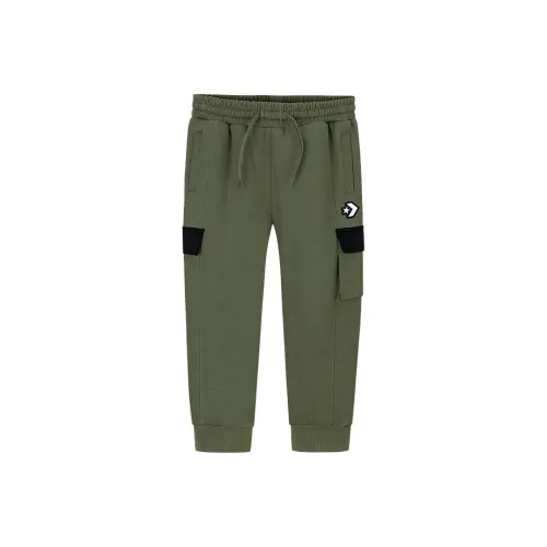 Конверс Брюки Серый Оливково-зеленый Дети 3-7 лет