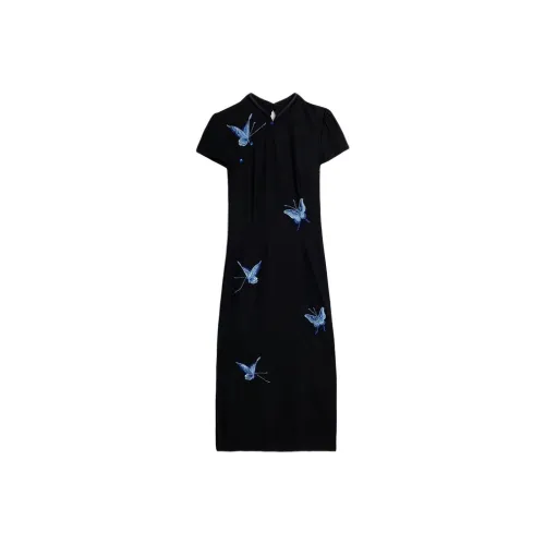 ONE PASS STUDIO Короткий рукав Платье Женское