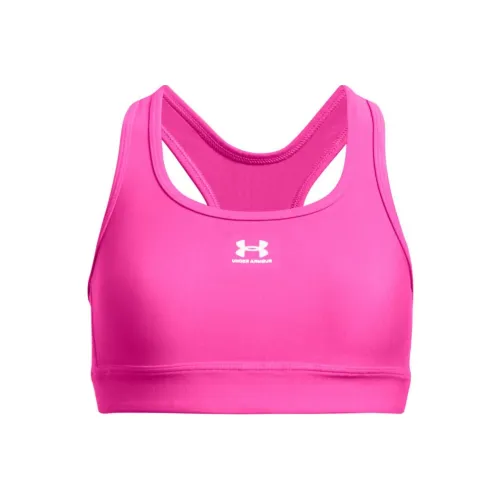 Under Armour Бюстгальтер для девочек цвет сливовый красный