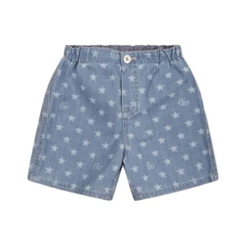 GUCCI Шорты Infant и Toddler Blue