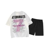 Белый топ, черный низ