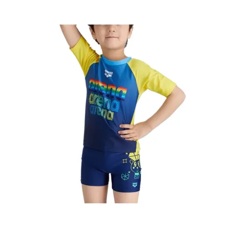 Arena Детский купальник синий для детей 3-7 лет
