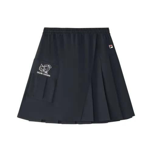 FILA KIDS X YUANTIANZHI LIANMINGKUAN Юбка Королевский синий