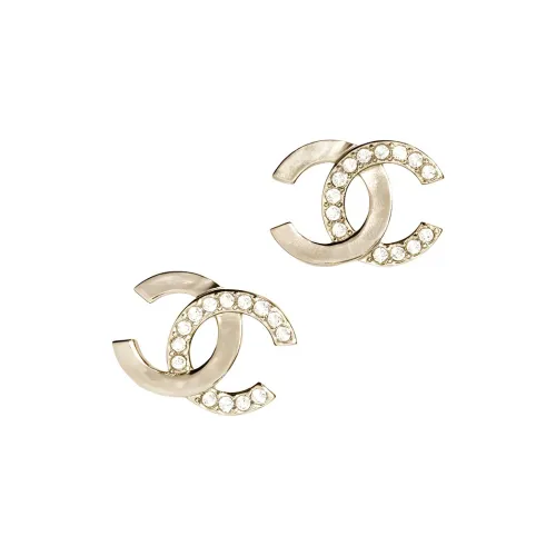 Серьги-гвоздики CHANEL Унисекс Золото