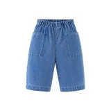 Джинсовая ткань, светло-синий цвет, модель 88101