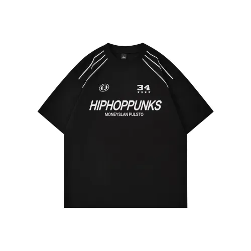 HIPHOPPUNKS Черная унисекс футболка