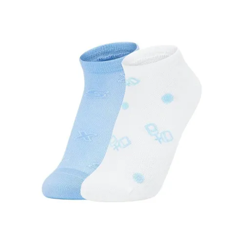 Skechers Kids Носки 2 пачки Зефир Белый Детский