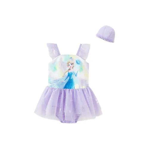 Balabala Облегающие купальники для детей 3-7 лет фиолетовый тон 01307