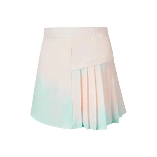 Skechers Kids Юбка SS25 Оранжевый Зеленый Seepage Полный принт 059K Детский