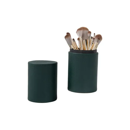 LIANXIANGKE Зеленый Облако Супермягкая Щетина Кисть для Макияжа Набор Чехол Контуринг Основа