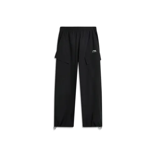 LINING YOUNG Sports Life Collection Умеренный Брюки Весна Детский Черный