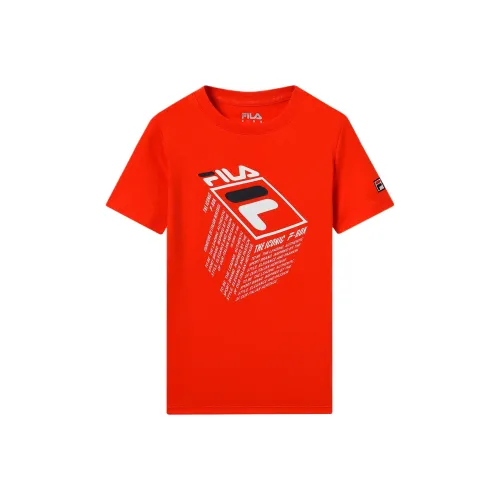 FILA KIDS T-рубашка Огонь Красный для детей 3-7 лет