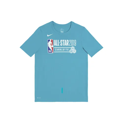 Nike x NBA All Star Dri Fit T-Shirt Небесно-голубой Подростки