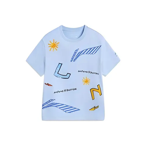 LINING YOUNG Рубашка Новая Аврора Синий Детский Возраст 3-7 Лет