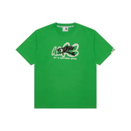 AAPE Зеленый GRX Мужская T-Рубашка