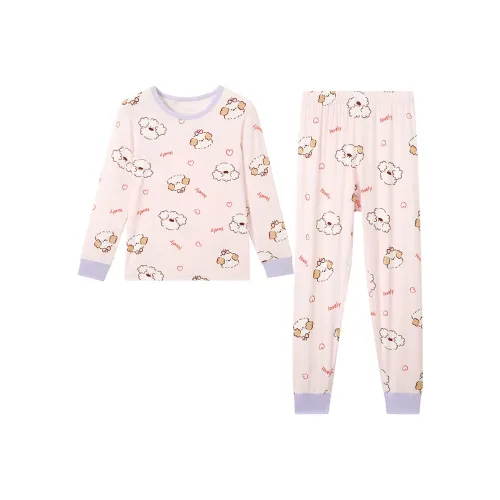 JIUSUIBAN Домашняя одежда Вишневый цветок Розовый Детский