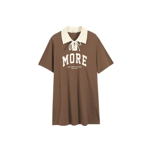 Metersbonwe Короткий рукав Платье Женское