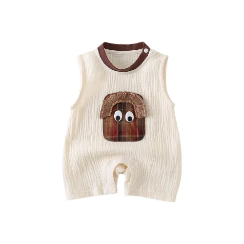 XiaoJinBu Комбинезон Ecru для младенцев и малышей