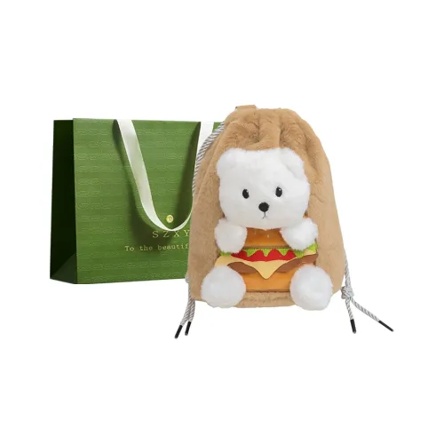 Three Ducklings Плюшевый Рюкзак Стандартный Женский Желтый Коричневый Белый