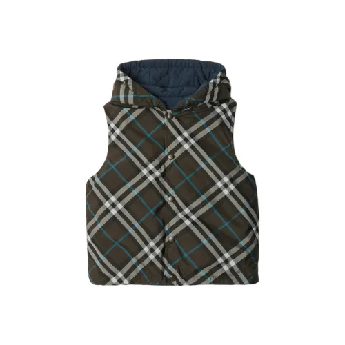Burberry Жилет FW24 Удобный Коричневый Детский
