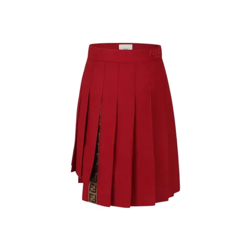 FENDI Red Kids Юбки