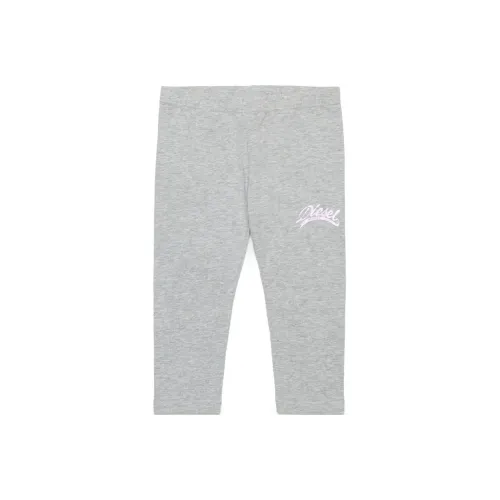 DIESEL Детская одежда Однотонный Эластичный пояс Прямой крой Infant и Toddler Серый