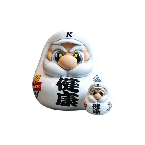 SENZII 400%100% Super Daruma 'Здоровье' Фигурка SuperDaruma Модная игрушка Орнамент 25 см 9 см