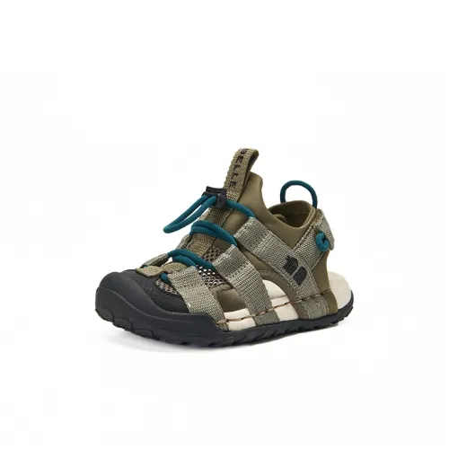 Белль Slip-resistant Breathable Supportive Anti KICK Mat Low Top Sandals Army Green Baby