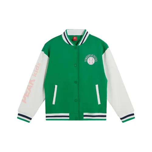 PEAK Бейсбольная куртка Feast Травяной зеленый Подростки