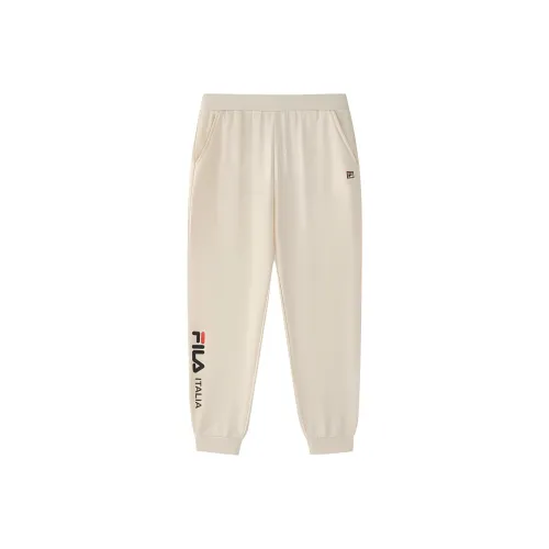 FILA KIDS Умеренный Брюки Унисекс Детский Calamus Белый