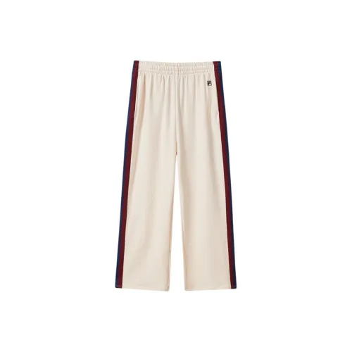 FILA KIDS Повседневные брюки Подростки Яичный белый Альбумин